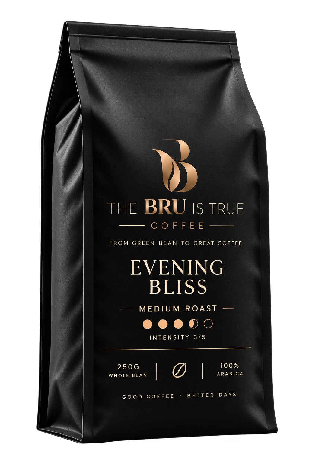 Evening Bliss smooth refined coffee by The Bru Is True