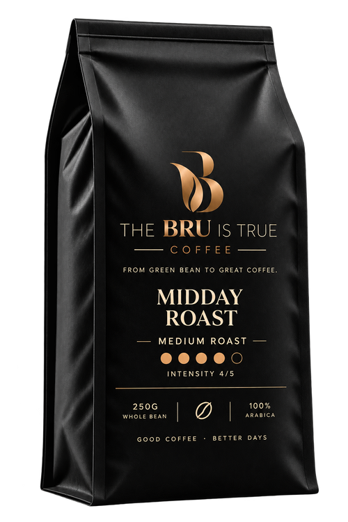 Midday Roast coffee by The Bru Is True
