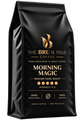 Morning Magic medium-dark roast coffee by The Bru Is True